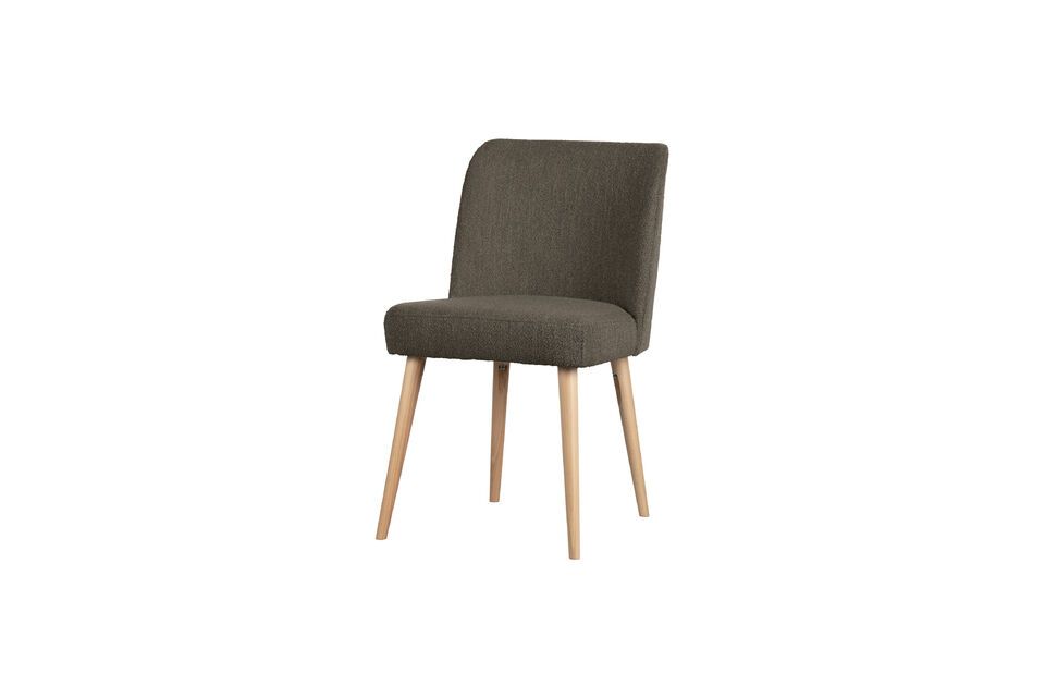 De Force schapenvacht stoel is een moderne stijl eetkamerstoel die zeer comfortabel is