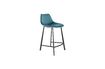 Miniatuur Franky Petroleum Velvet Bar Stool 1