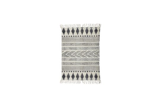 Gedessineerd tapijt in grijs-zwarte Block Productfoto