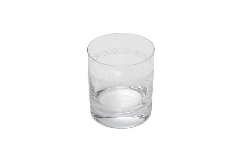 Dit whiskyglas is een verfijnd element van een hele reeks items en biedt een klassieke en