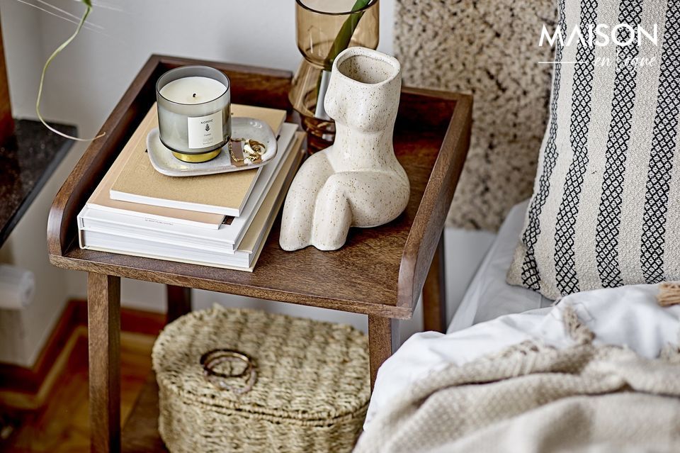 Een designer sprei van het Deense label Bloomingville