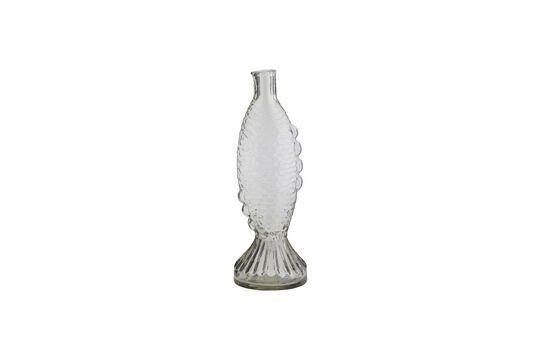 Glazen vaas transparant H30 Fish Productfoto