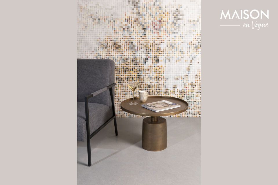Elegantie en functionaliteit met de gouden Mason tafel.