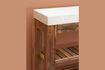 Miniatuur Greta donkerhouten console 4