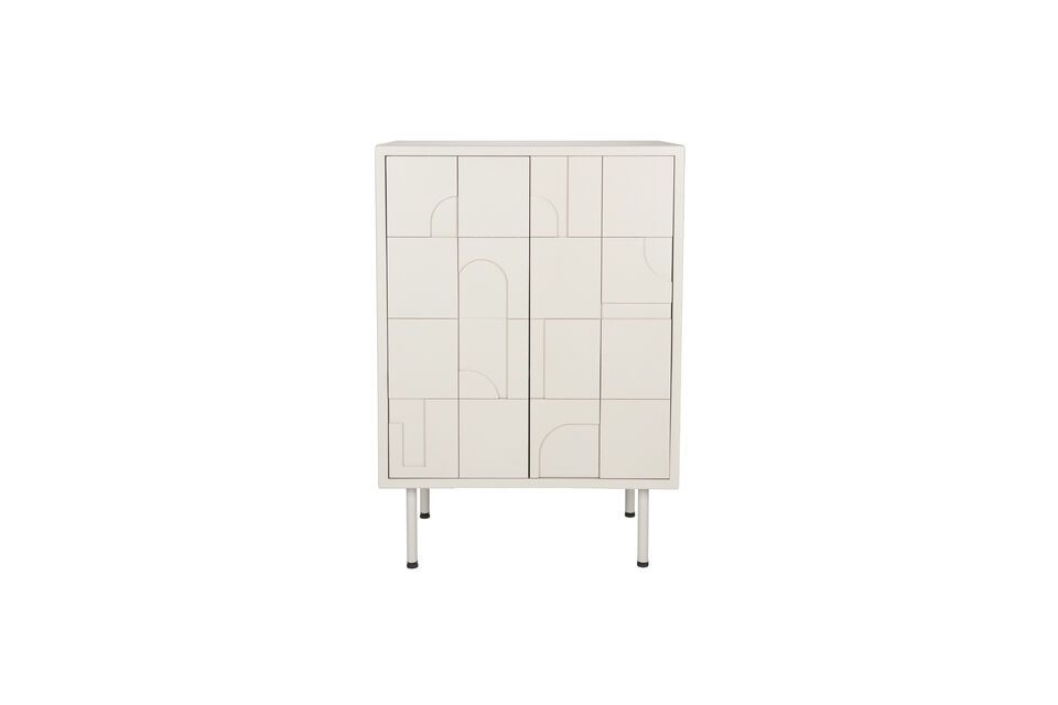 Grijs houten dressoir Funk White Label