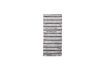 Miniatuur Grijs polyester tapijt 200x90 cm Terra 1