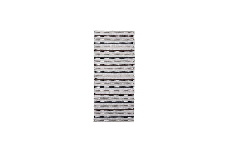 Grijs polyester tapijt 200x90 cm Terra House Doctor
