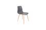 Miniatuur Grijze Leon-stoel Productfoto