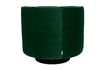 Miniatuur Groen fluwelen ligstoel Flower 6