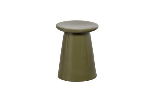 Groen keramisch krukje Button