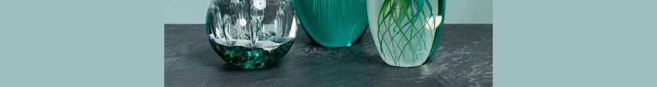 Benadrukte materialen Groene en blauwe kwallen sulfide