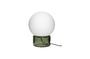 Miniatuur Groene glazen tafellamp Sphere Productfoto