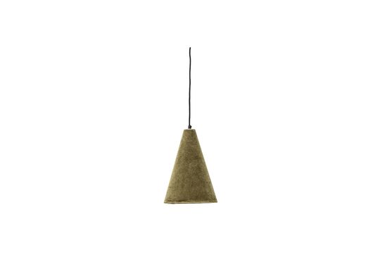 Groene katoenen Rosay hanglamp Productfoto