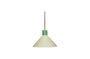 Miniatuur Groene Metalen Hanglamp Crayon Productfoto