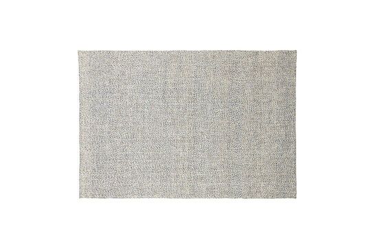 Groot beige fluwelen tapijt 200x300 Polli Productfoto