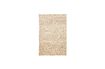 Miniatuur Groot beige stoffen tapijt Mara 1
