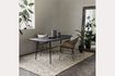 Miniatuur Groot beige stoffen tapijt Mara 4