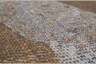 Miniatuur Groot veelkleurig stoffen tapijt Cira 4