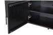 Miniatuur Groot zwart houten tv-meubel Nieuw 6