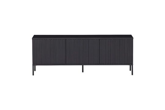 Groot zwart houten tv-meubel Nieuw Productfoto