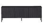 Miniatuur Groot zwart houten tv-meubel Nieuw Productfoto