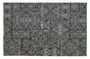 Miniatuur Groot zwart-wit stoffen tapijt Renna Productfoto