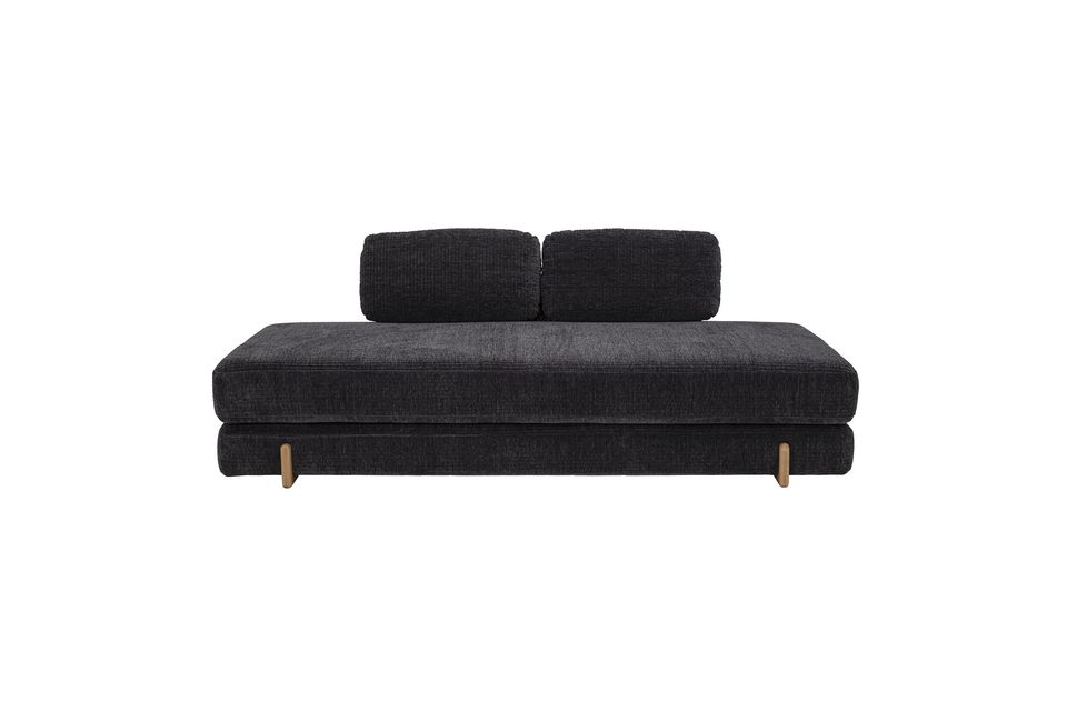 Groove grijze relaxfauteuil Bloomingville