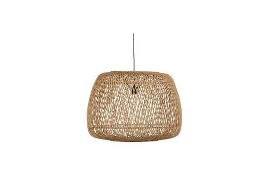 Grote beige bamboe lamp Moza Productfoto