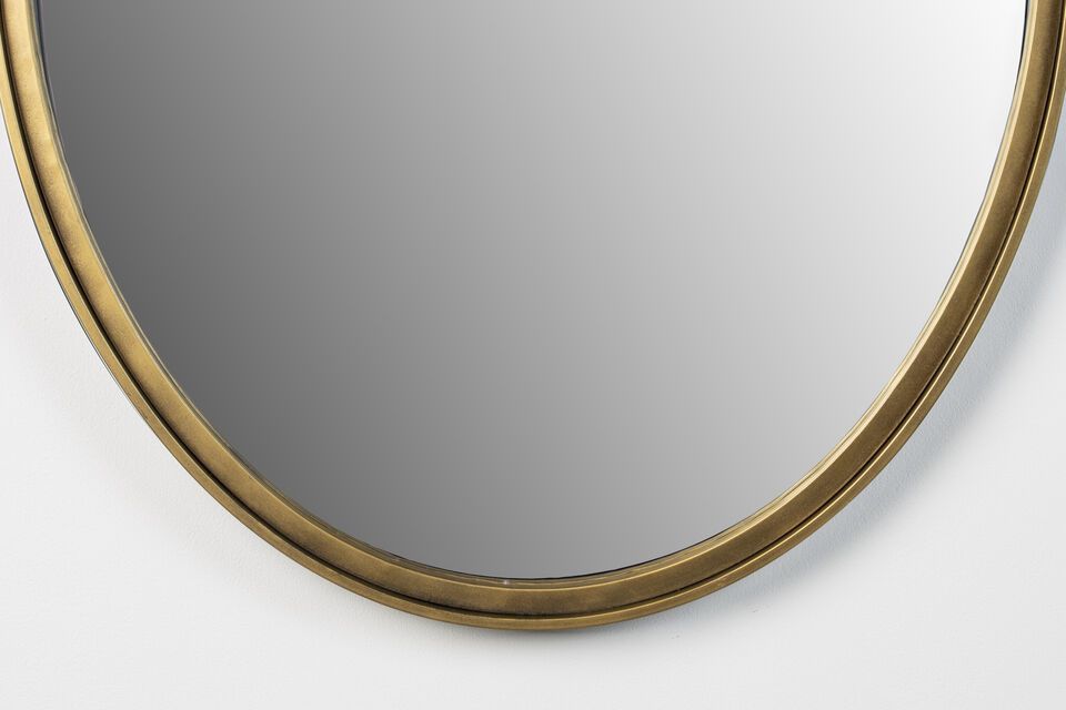 Ontdek de Matz Large Bronze Iron Mirror