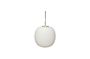 Miniatuur Grote hanglamp in wit glas Serene Productfoto