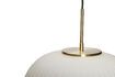 Miniatuur Grote messing glazen hanger Serene 2