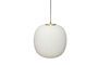 Miniatuur Grote messing glazen hanger Serene Productfoto