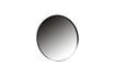 Miniatuur Grote ronde spiegel in zwart metaal Doutzen 4