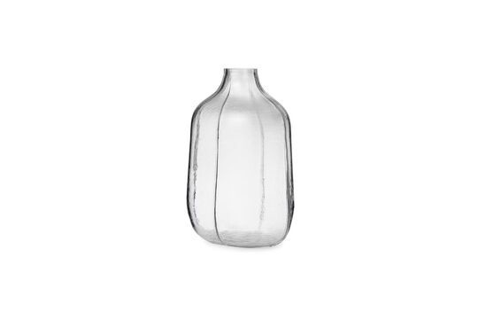 Grote vaas van helder glas Stap Productfoto