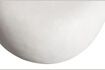 Miniatuur Grote witte vezelige klei salontafel Pebble 4