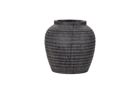 Hafa grijze terracotta plantenbak