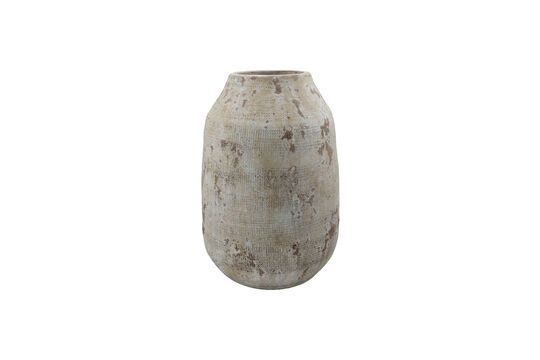 Hafe beige terracotta vaas Productfoto