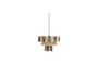 Miniatuur Hanglamp beige raffia Palma Productfoto