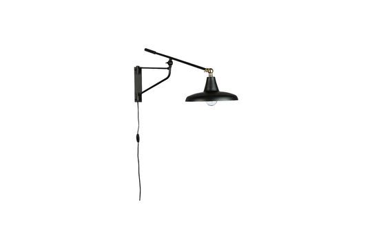 Hector zwarte wandlamp Productfoto