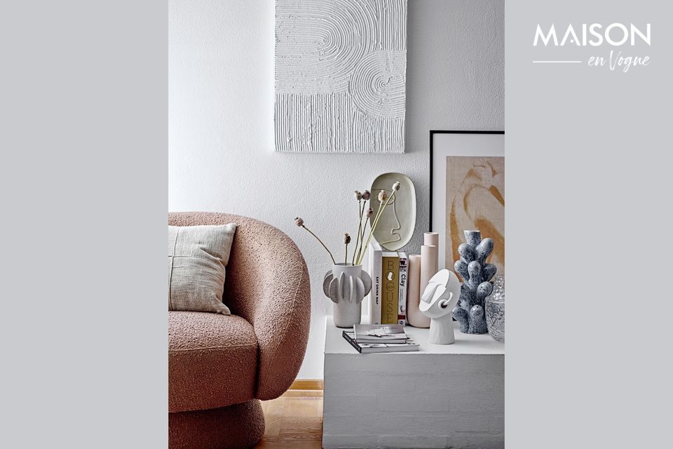 Een puur Scandinavische stijl voor een vaas met Deense accenten