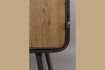 Miniatuur Hoge jeneverhout en metalen dressoir 3