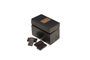 Miniatuur Houten Bouhey domino doosje met messing details Productfoto