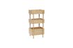 Miniatuur Houten legplank met 3 vakken, beige Stack 1