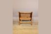 Miniatuur Husson-fauteuil met vlechtwerk zitting en rugleuning 3
