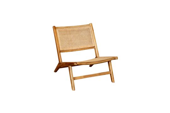 Husson-fauteuil met vlechtwerk zitting en rugleuning Productfoto