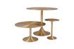 Miniatuur Hynotising gouden aluminium salontafel 4