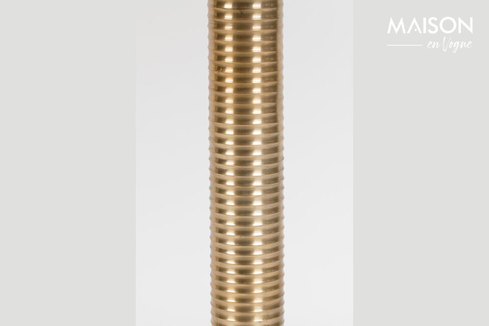 Hynotising gouden aluminium salontafel - 5
