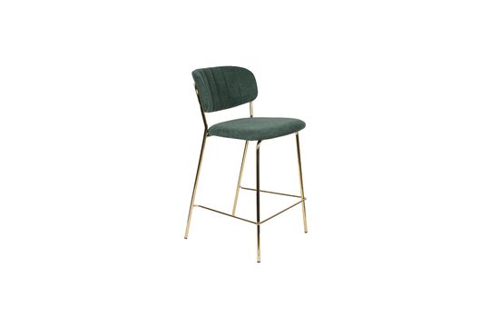 Jolien Counter Stool goud en donkergroen Productfoto