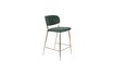 Miniatuur Jolien Counter Stool goud en donkergroen 10