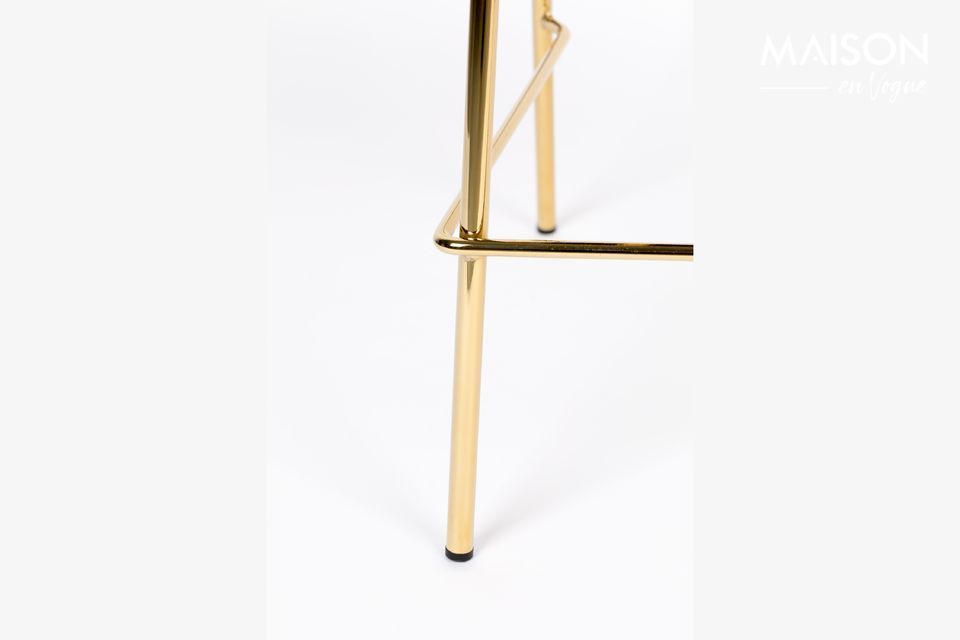 Jolien Counter Stool goud en donkergroen - 7